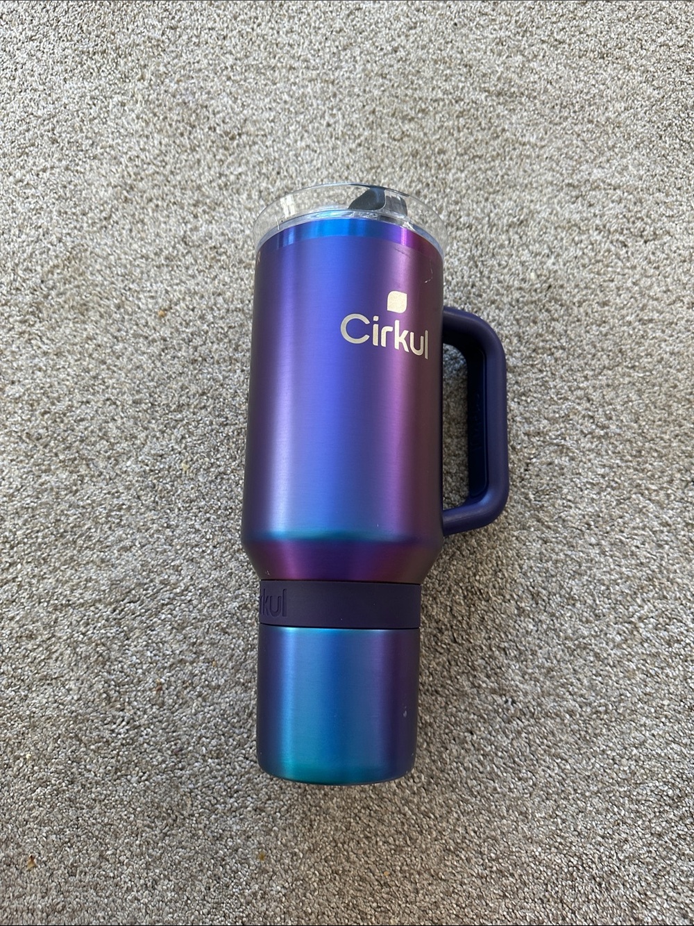 Purple steel circular 40oz New